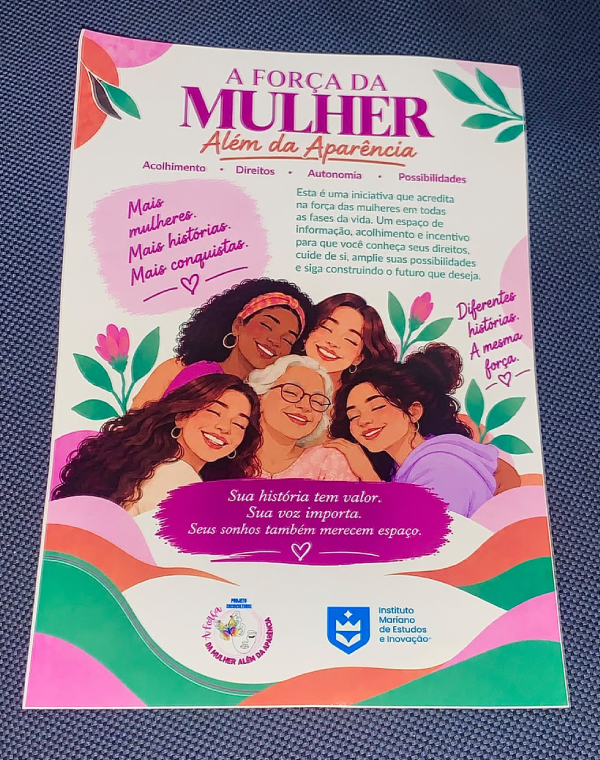 Cartilha sobre a Força da Mulher Além da Aparência